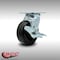 Service Caster 5 Inch Stainless Steel Polyolefin Swivel Caster with Ball Bearing and Brake SCC SCC-SS30S520-POB-TLB - alternate 4